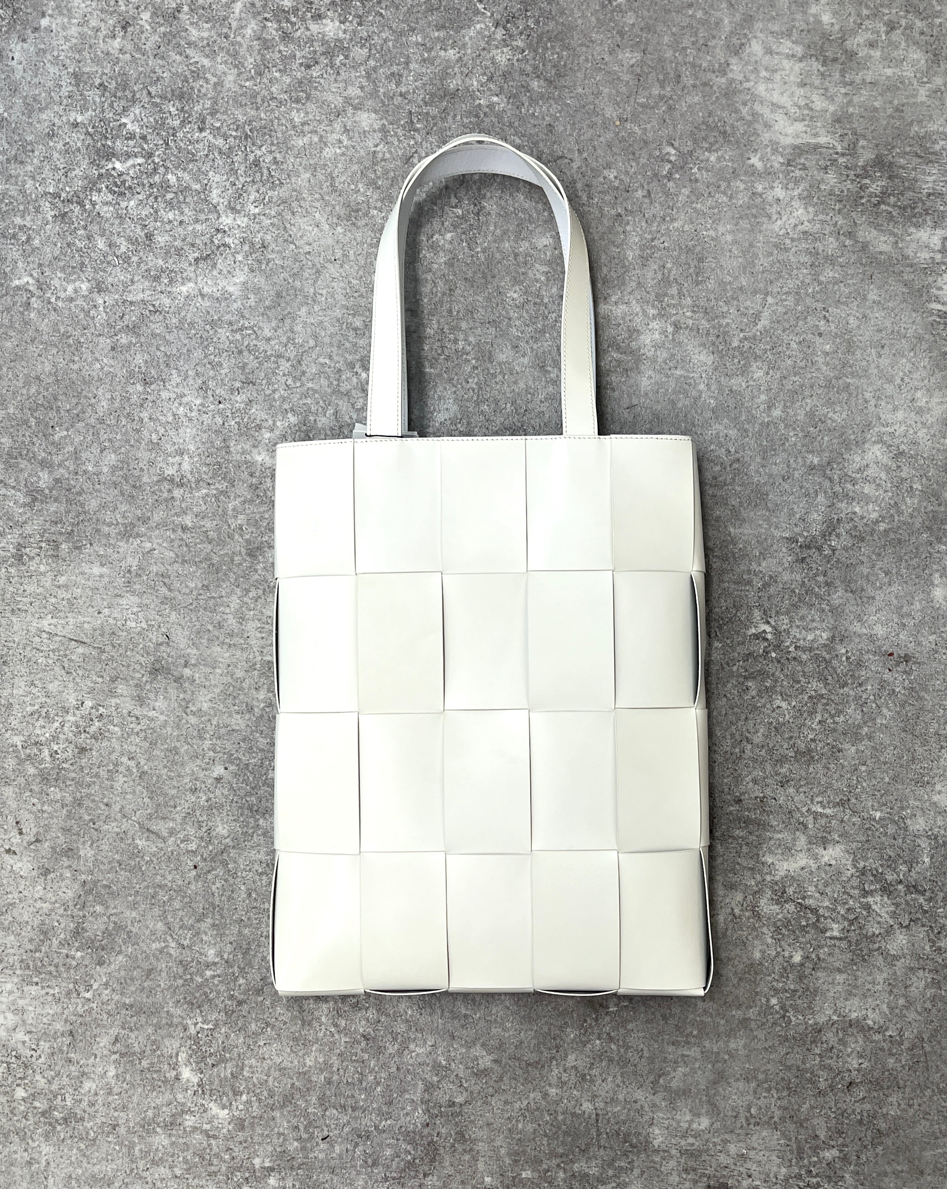 A4size ブロックトートバック Renga【BR-003】スマートなビジネスシーンを演出する極薄マチ・レザートート